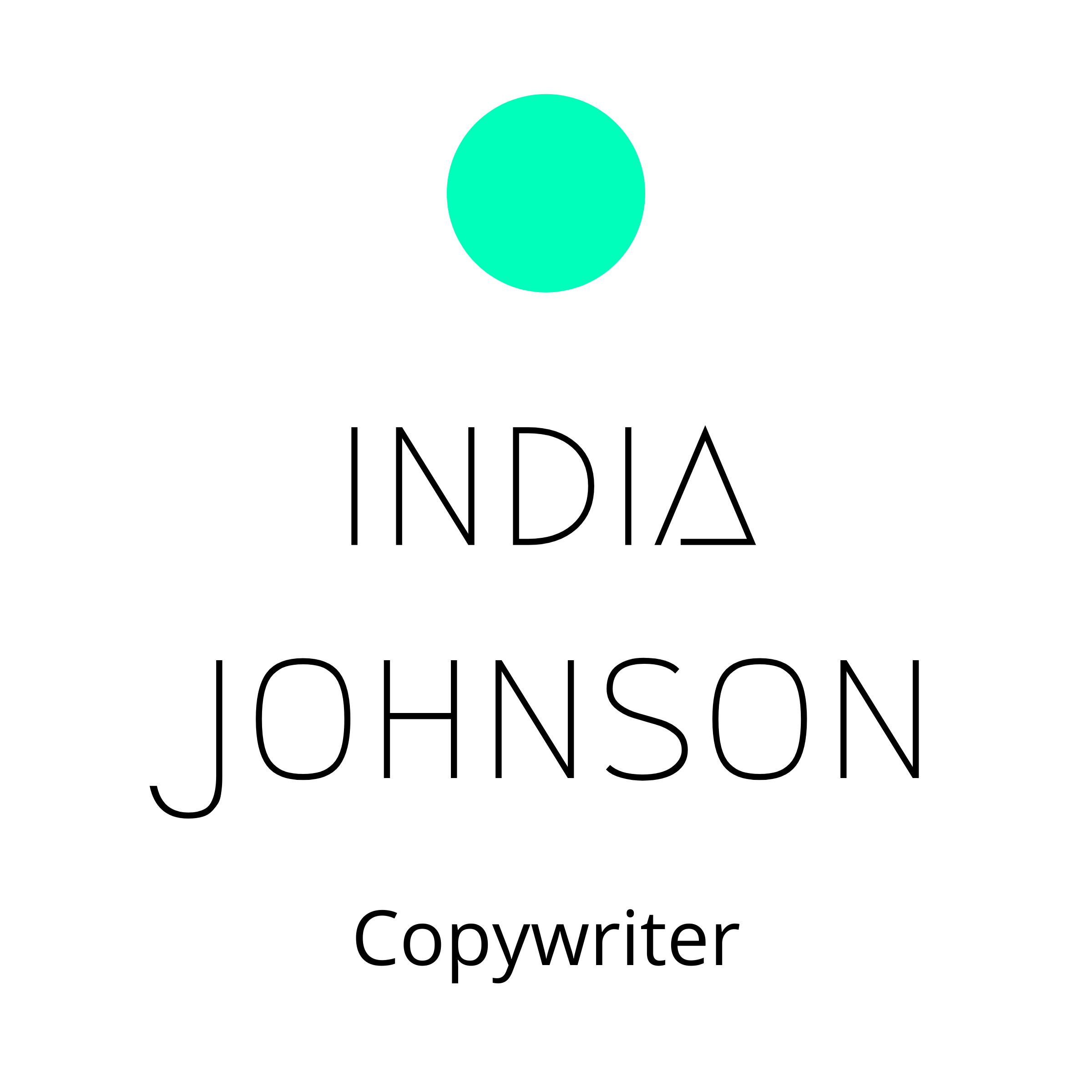 India Johnson London freelance copywriter